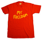 MY FREEDOM Tシャツ【RED】